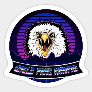 80s Eagle Fang Sticker